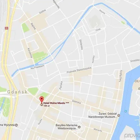 Wolne Old Town ホテル グダニスク